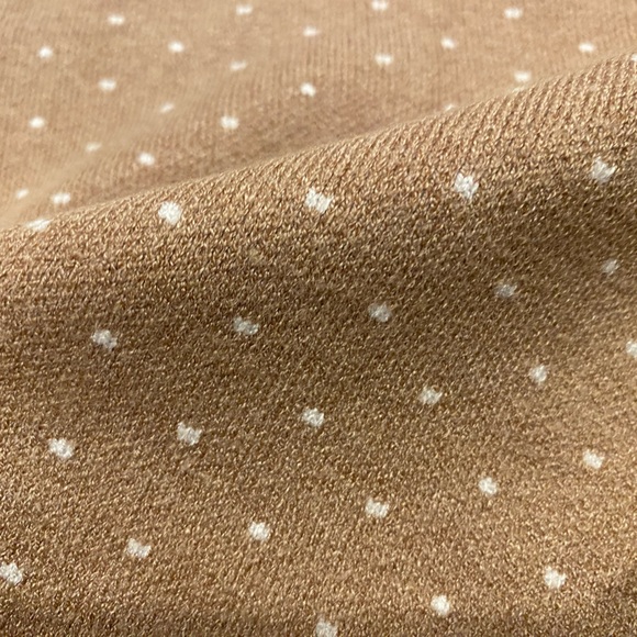 Nanette Lepore Polkadot Sleeveless Mock-neck sweater (Size M) - Picture 3 of 4